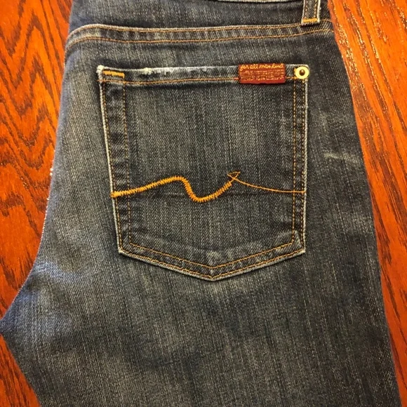 7 for All Mankind Roxanne Skinny Jean Size 27 - Picture 5 of 9